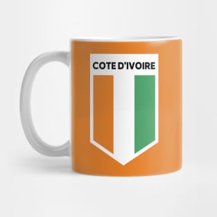 Ivory Coast Flag Emblem Mug